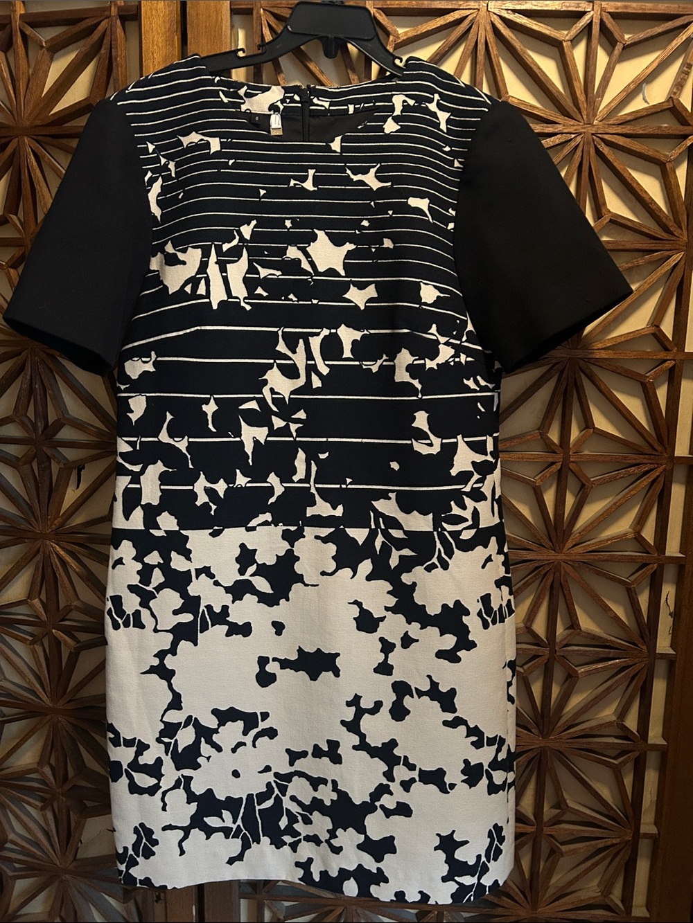 Tibi 4.Collective dress tan and black size 6